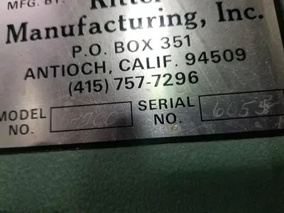 USED RITTER R700