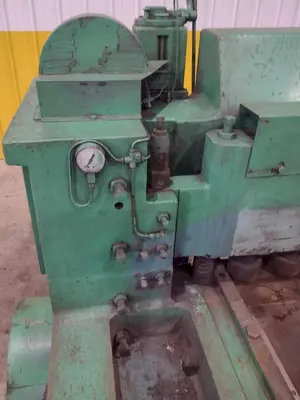 8' X 1/4" WYSONG MODEL #825 MECHANICAL POWER SQUARING SHEAR: STOCK #23635