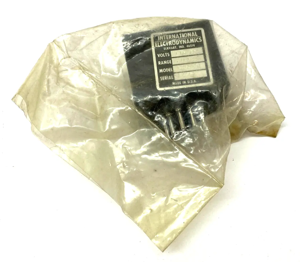 NEW INTERNATIONAL ELECTRODYNAMICS TR6-201 TIME DELAY RELAY 11-POLE
