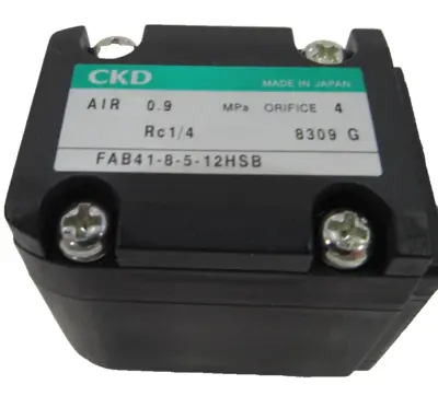 NEW CKD FAB41-8-5-12HSB PNEUMATIC VALVE FAB418512HSB