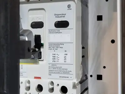 125/15A, 3P, 600V, Disconnect Switch HFD3125 Bucket for Freedom 2100 MCC Frame