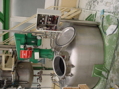 5,000L S/S J. Serra Anchor Scrape Mixer