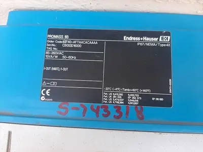 USED ENDRESS+HAUSER 83F40-AFTAACACAAAA