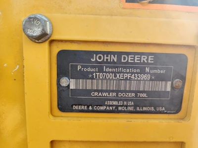 Used 2023 DEERE 700L LGP Crawler Dozers | Abele Tractor #1342968