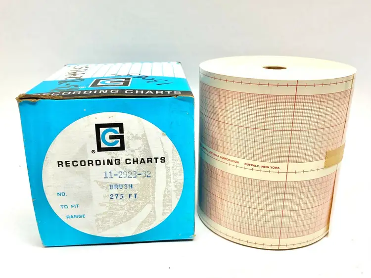 New | in-Stock GRAPHIC CONTROLS BRUSH RECORDING CHART PAPER Misc Industrial Equipment | Maverick Industrial Sales #1110102