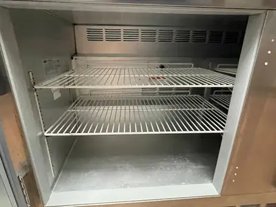 New | in-Stock Beverage Air Used 60" Beverage Air WTR60A Worktop Refrigerator with New Compressor 120V Worktop Refrigerators Illinois US | Falcon Restaurant Supply #1374923