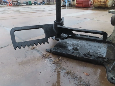 100 hp Reynolds Co-axial High Speed Disperser, 50 hp sweep blade