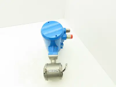 Krohne IFM5090/D/HART/6 Altometer Flow Meter 1-1/2" Tube 150psi Light Damage