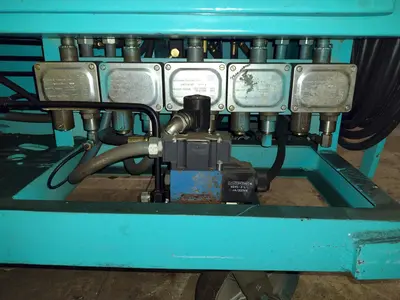 40 TON MODERN HYDRAULICS 4 CYLINDER PORTABLE HYDRAULIC DIE SETTING & SEPARATING SYSTEM: STOCK #23774