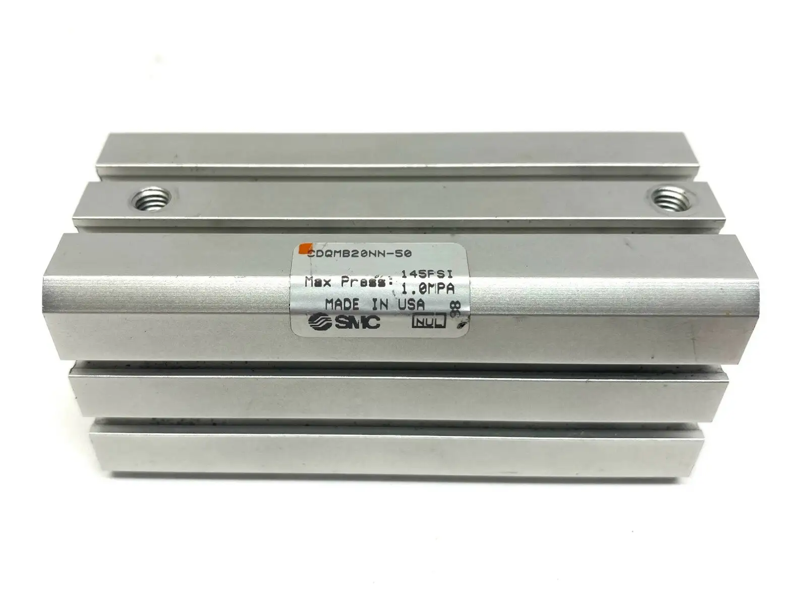 Used SMC COMPACT GUIDE ROD CYLINDER Pneumatic Cylinders | Maverick Industrial Sales #1106728