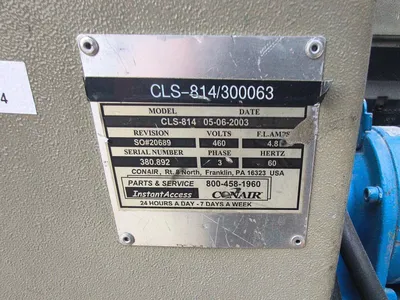 CONAIR CLS-814 Plastic Granulator | ESS Industrial Equipment Sales (6)