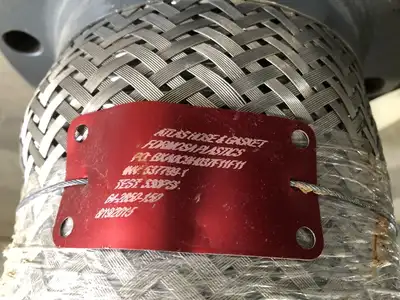ATLAS 6″ X 5-1/2″ Braided Stainless Steel Expansion Joint