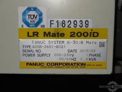 USED 2015 FANUC LR MATE 200ID/7L