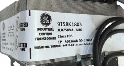 NEW GE 9T58K1803 CORE & COIL TRANSFORMER 60HZ