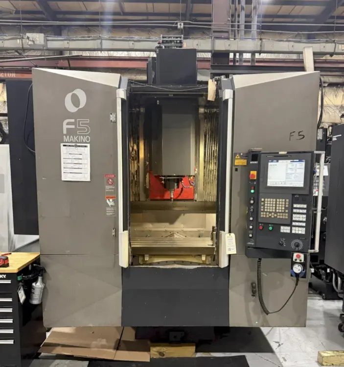 Used 2011 MAKINO F5 Vertical Machining Centers Ohio US | Toolquip, Inc. #787179
