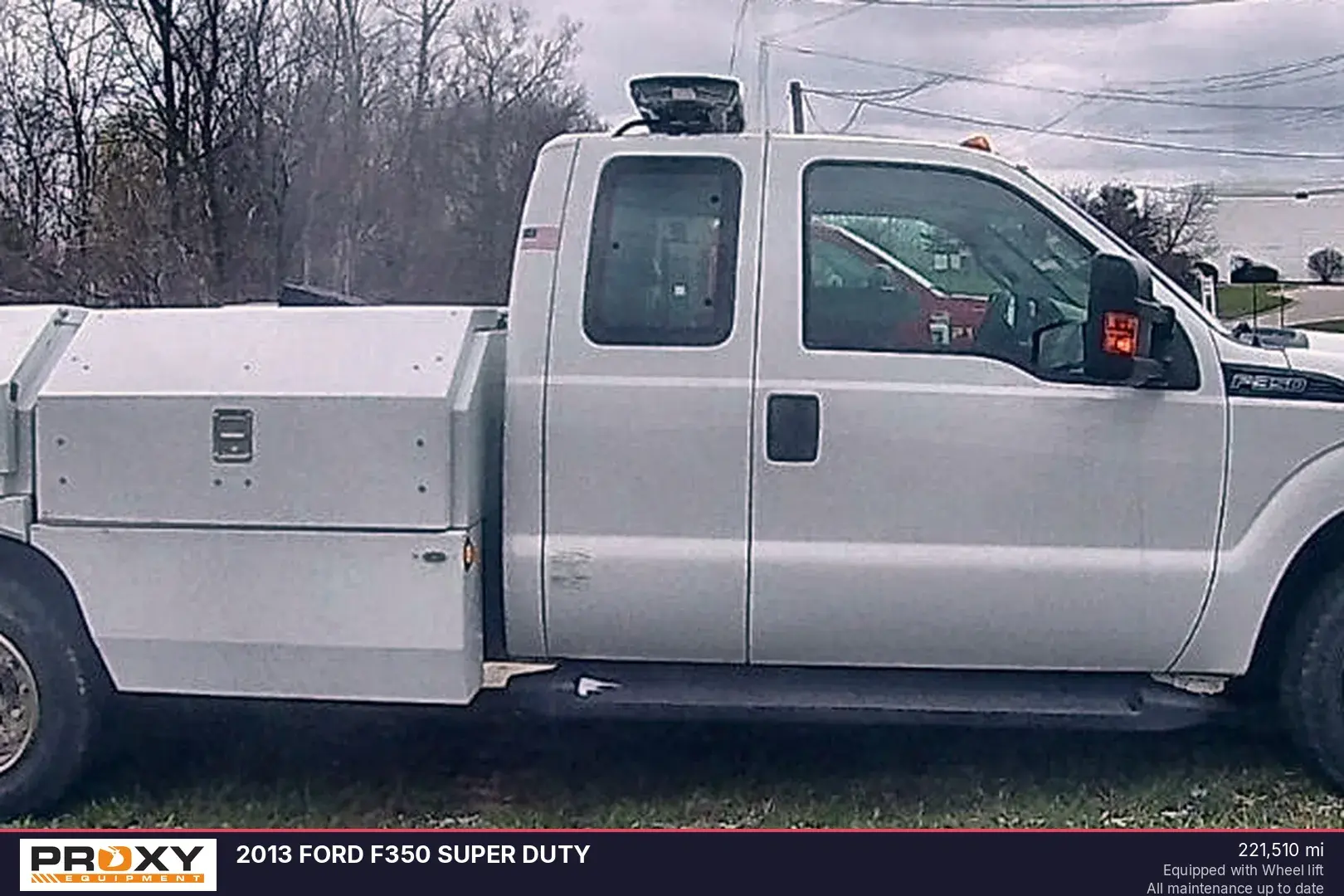 Used 2013 FORD F350 SUPER DUTY Service & Utility Trucks Kentucky US | Proxy Equipment #1384915