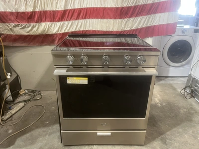 Used WHIRLPOOL GLASS TOP Commercial Ranges Michigan US | Miedema Asset Management Group #1341057