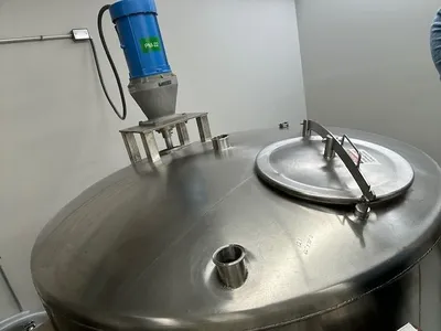 USED PERMA-SAN Stainless Steel Mixing Tank