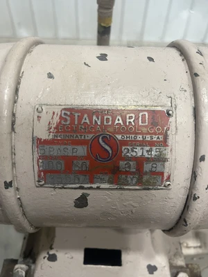 US Industrial Pedestal Grinder
