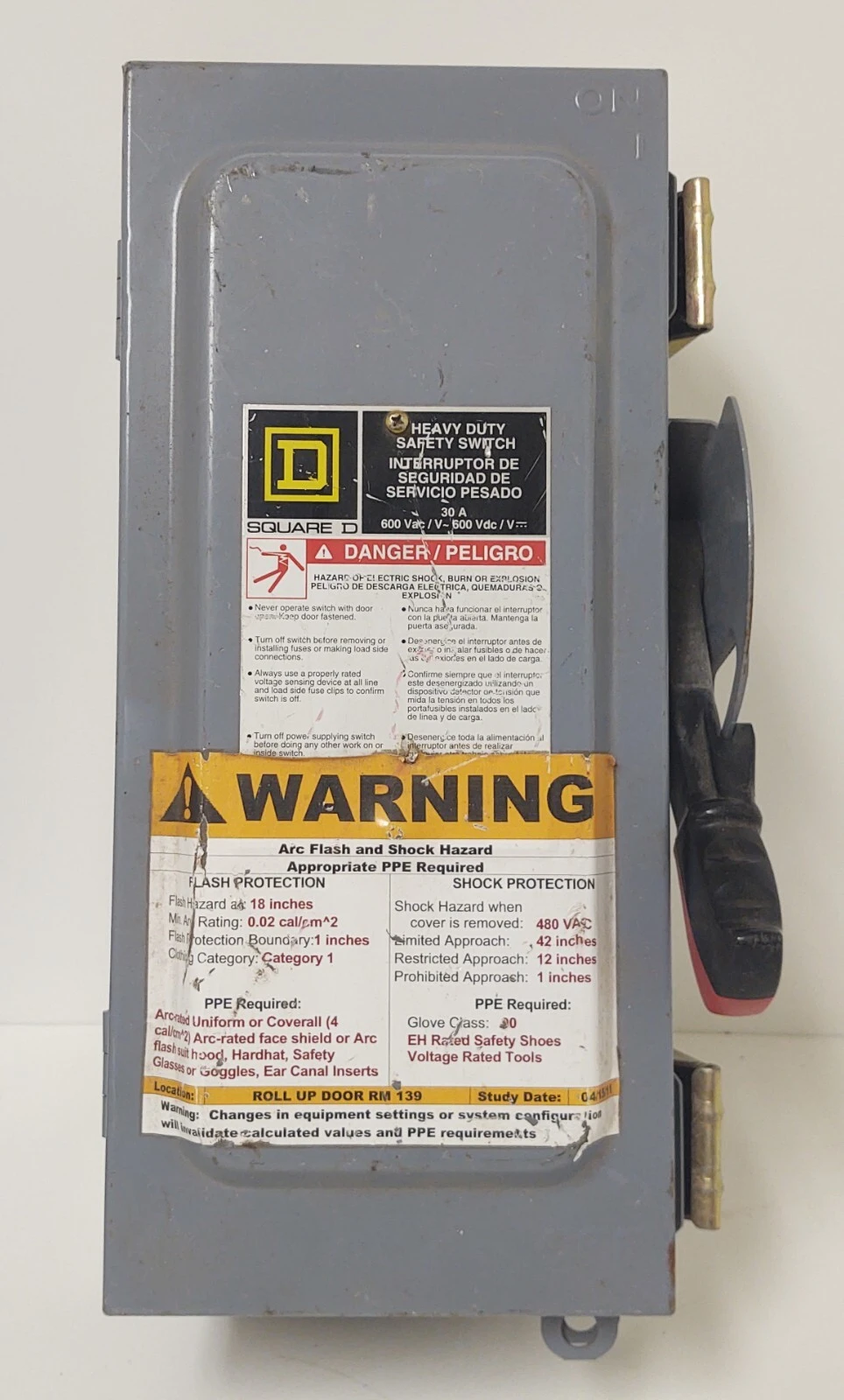 USED Square D HU 361 AWK