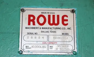 USED ROWE BGY12-15