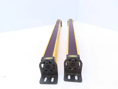Banner EZ-SCREEN Light Curtain Transmitter Receiver Set 450mm 20 ft Range
