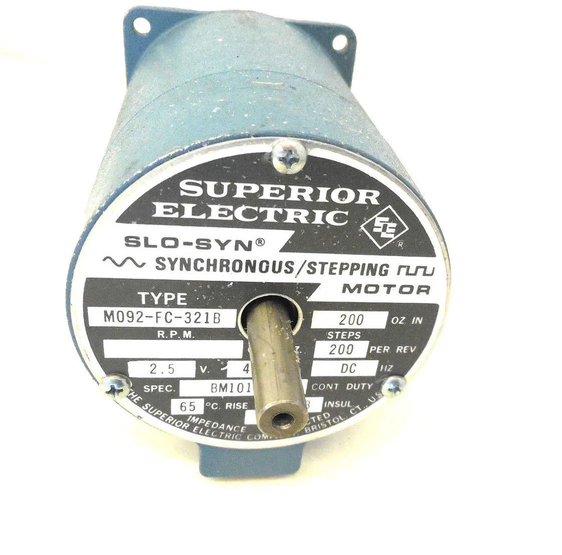NEW SUPERIOR ELECTRIC M092-FC-321B STEPPING MOTOR M092FC321B