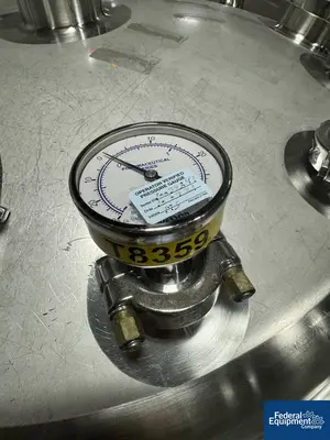 USED Precision 600 Liter Precision Stainless Reactor, 316L S/S, 45/140#