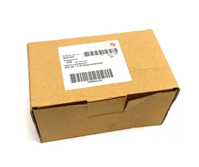 USED MURRPLASTIK TERMINAL BLOCK LABEL WHITE KPX 5/5-5 ZS