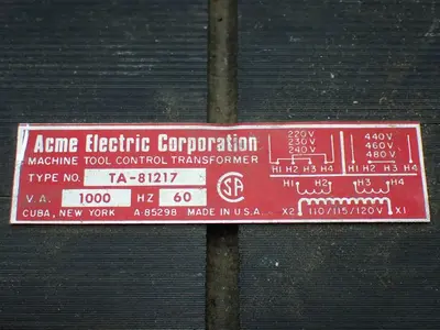 USED ACME TA81217