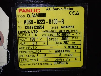 NEW 2016 FANUC A06B0223B100R