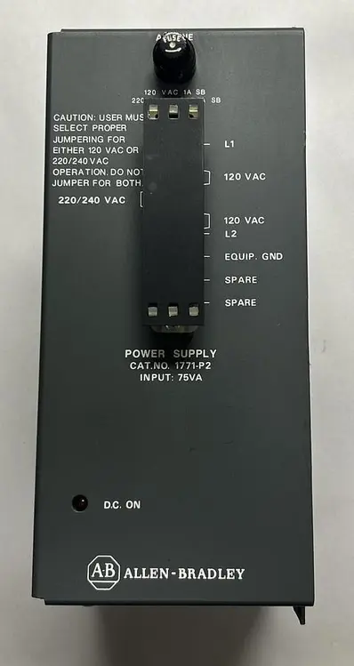 Used ALLEN-BRADLEY 1771-P2 Industrial Controls Ohio US | Surplus Asset Holdings #1238408