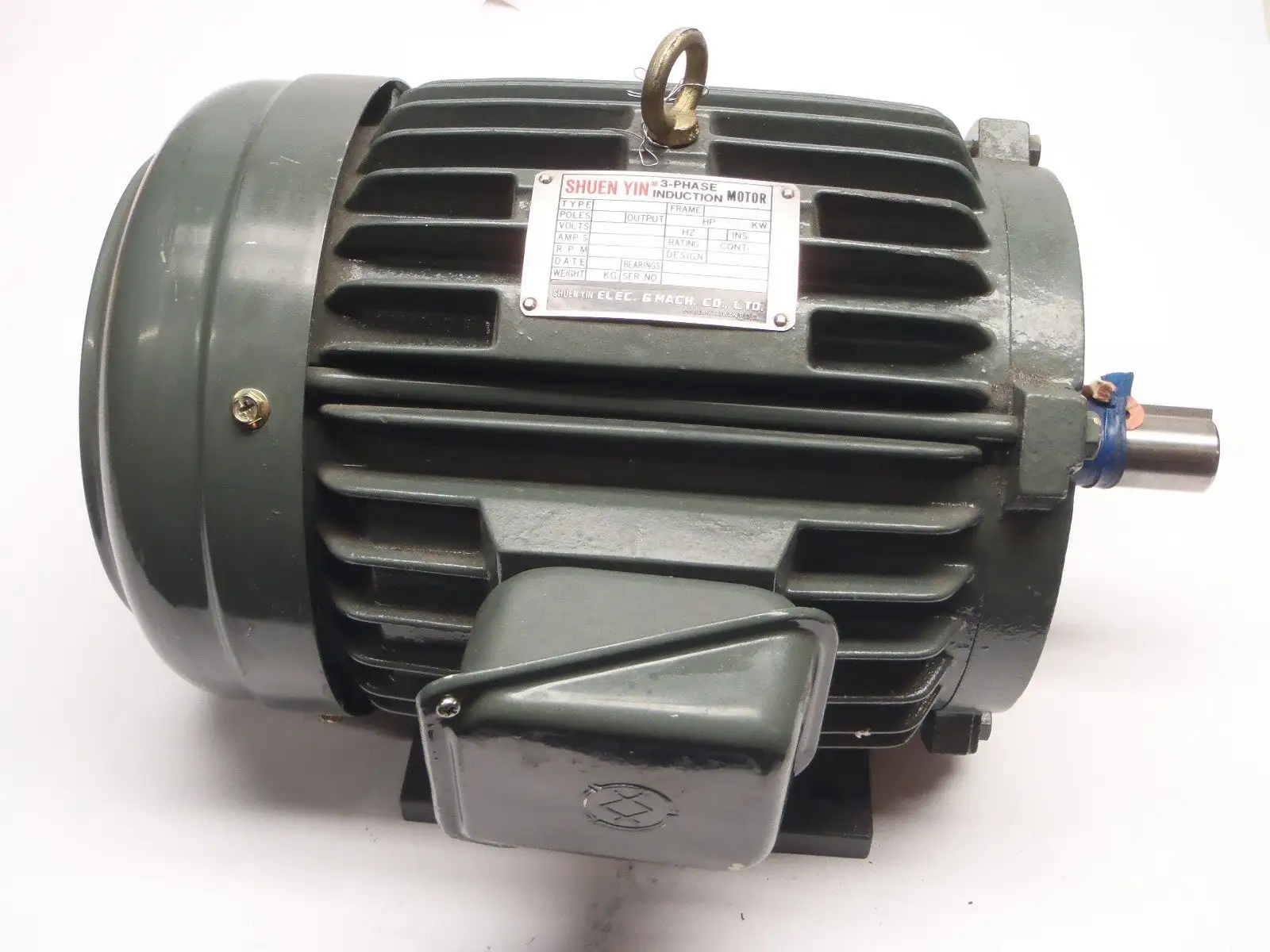 NEW SHUEN YIN 112M FRAME 4/8 POLES 5/2.5 HP 60HZ 1720/860 RPM 44