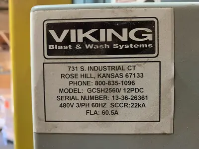 Used VIKING SH2560 Blast Cleaning Pennsylvania US | Shot Blasting Equipment #232567