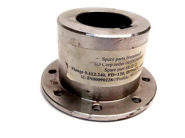 Used SD Corp Flange w/ Key 6885/1 Din FD 120 D 50H7 6 Bolt Bearings Michigan US | Maverick Industrial Sales #1400898