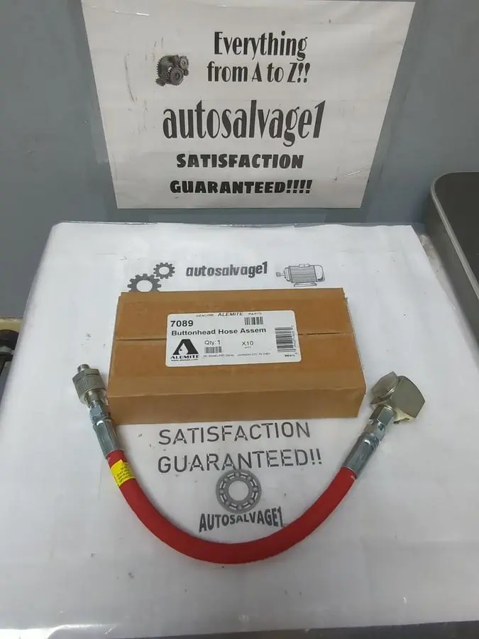 New | in-Stock ALEMITE 7089 Hoses Ohio US | Surplus Asset Holdings #1242505