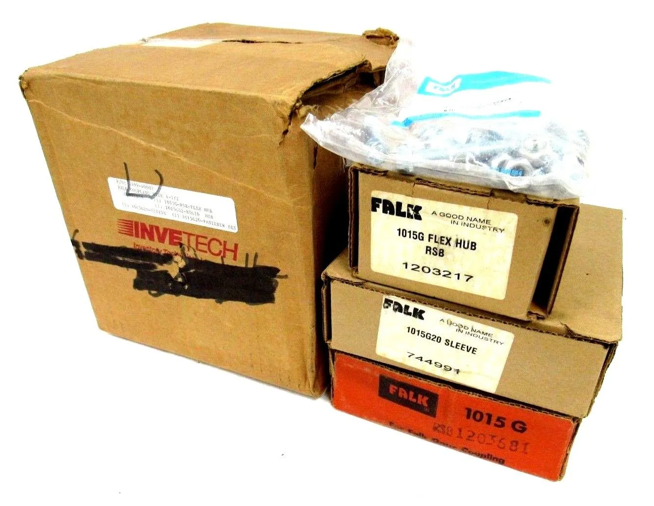 NEW FALK 2499-40002 COUPLING SET SIZE 1-1/2 249940002