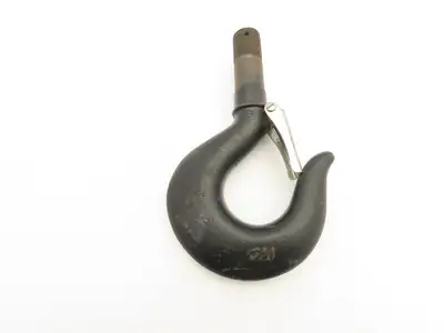 CM Lodestar 3-4 Ton Chain Hoist Upper Hook Threaded Shank w/Latch No 8