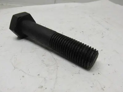 1"-8 x 5" Grade B7 Black Oxide Finish Heavy Hex Cap Screw Bolt lot of 5