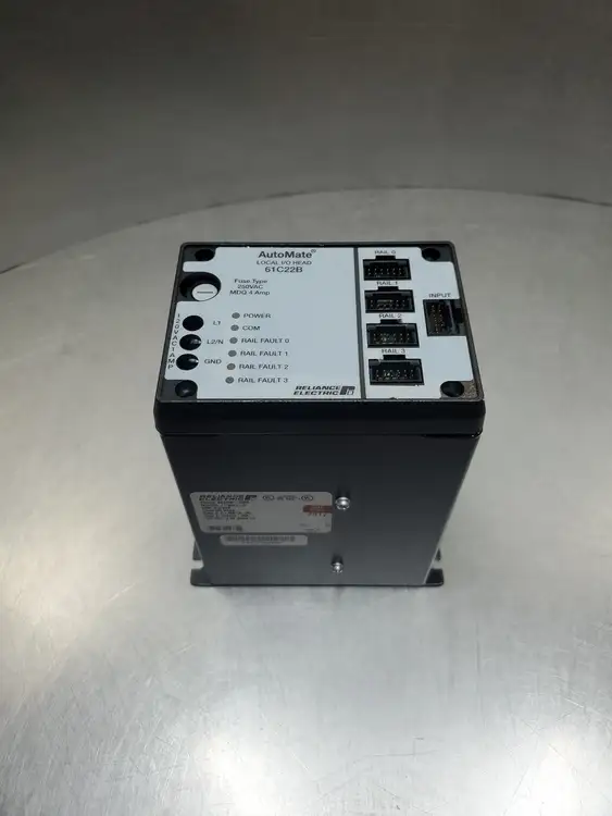 Used Reliance Electric 61C22B AutoMate Local I/O Head, 803456-37RE PLC Input & Output South Carolina US | Palmetto Automation #1507454