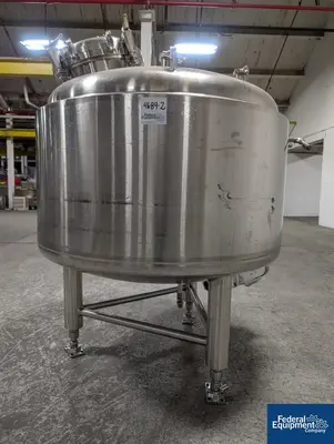 USED Precision 1,000 Liter Precision Stainless Reactor, 316L S/S, 50/125#
