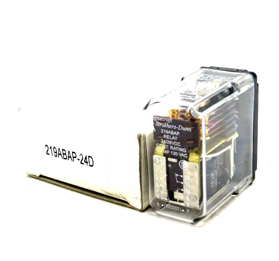 NEW MAGNACRAFT STRUTHERS-DUNN 219ABAP-24D RELAY 219ABAP24D