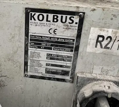 USED 2012 KOLBUS BOOK PRODUCTION LINE BF 530