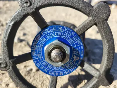 1" Class 800 Gate Valve API 602