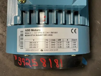 Used ABB M2AA071A3GAA071001ASA Motors (misc) Ohio US | HGR 24 #1260856