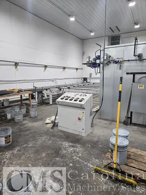 USED STANZA BRUSH COATING FINISH SYSTEM
