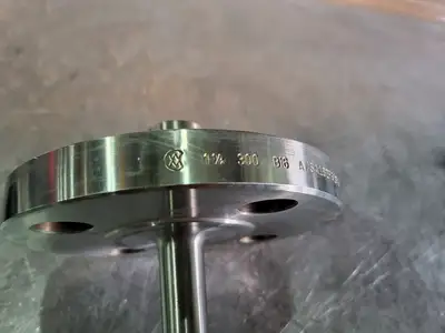 0.260" Bore Stainless Flanged Thermowell
