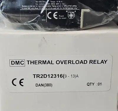 DMC TR2D12316 Thermal Overload Relay. Loc4C22
