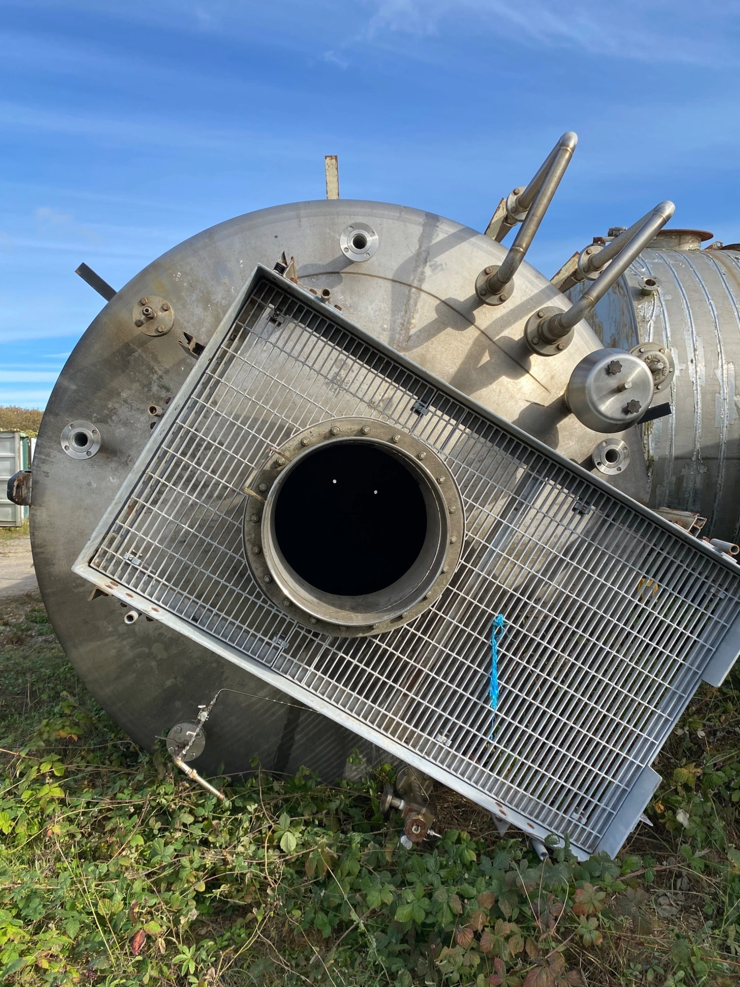 Used PONTIFEX 50,000 Litre Stainless Steel Tanks GB | Perry Equipment #1503839