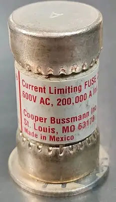 USED BUSSMANN ELECTRICAL JJS-60